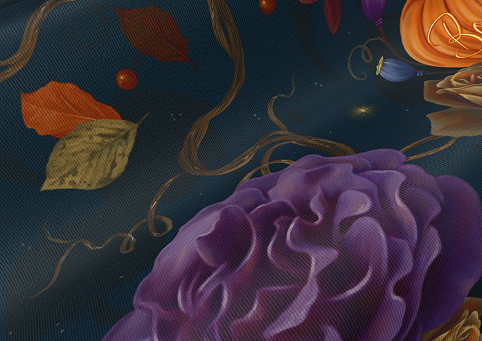 Witching Hour, Nightshade - Roller Blind - Image 4